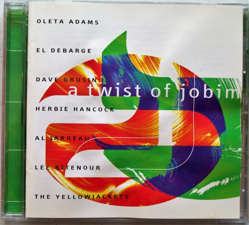 A Twist Of Jobim Cd Jazz Adams Grusin Hancock (v1) 