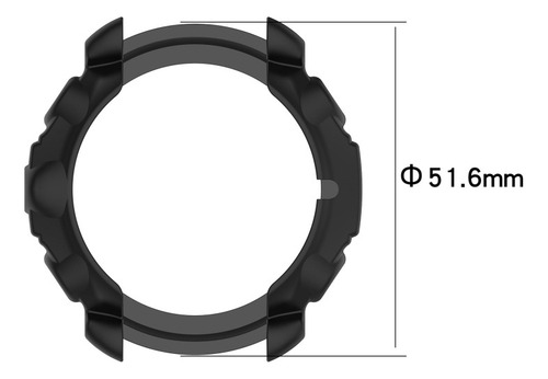 Caja Protectora De Reloj Black Armor For Polar Grit X/grit