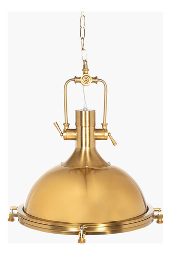 Lampara De Colgar Warehouse Bronce Form