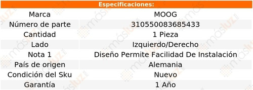 Set 2 Terminales Interiores Audi Q3 Quattro 18 Moog