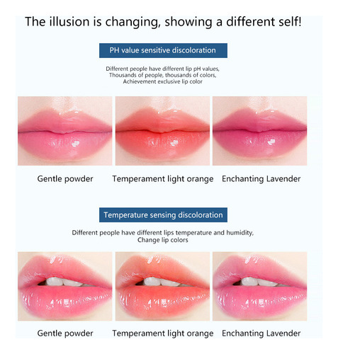 Lápiz Labial J Lip Balm, No Se Decolora, Antiadherente, En V