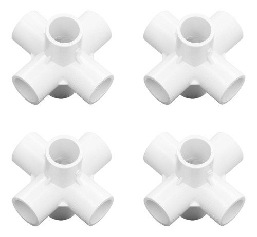 Conector De Tubo De Plástico Pvc, 10 Piezas, Codo De Esquina