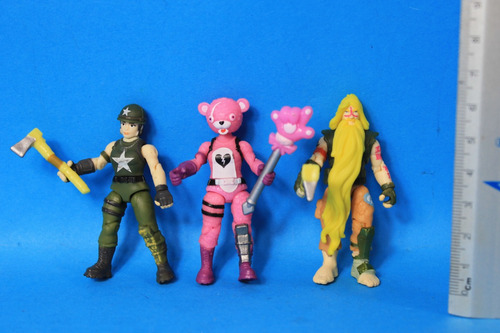 Set 3 Figuras Fortnite Epic Games (Usado)