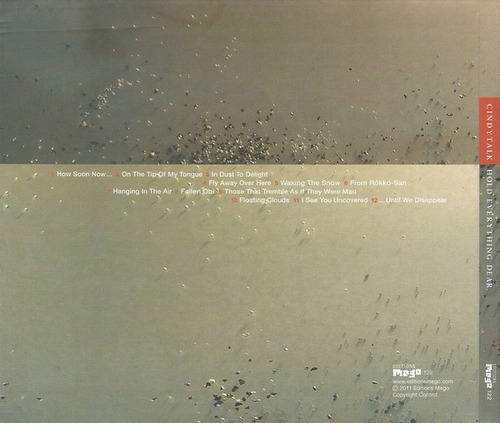 Cd Hold Everything Dear (cindytalk) Estándar