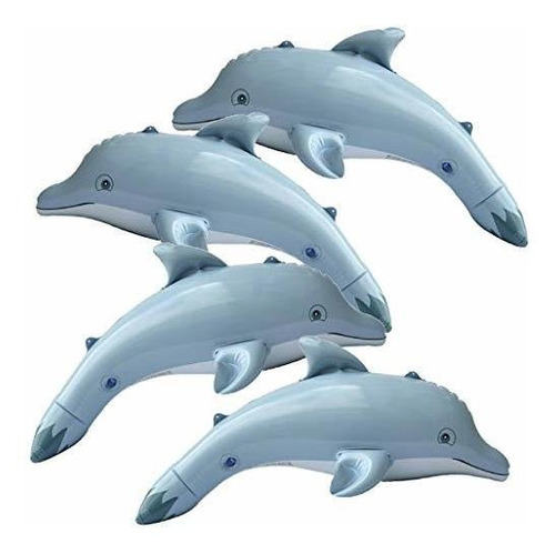 Jet Creations - Animales Inflables Dolphin De 20 Pulgadas De