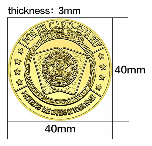 Robmar Moneda Del Yin Y El Yan Pintada Y Bañado En Oro 24k
