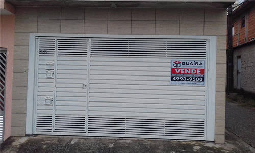 Imagem 1 de 14 de Sobrado À Venda, 3 Quartos, 1 Suíte, 2 Vagas, Las Vegas - Santo André/sp - 49707