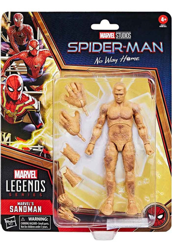 Figura Marvel's Sandman Spiderman No Way Home Marvel Legends