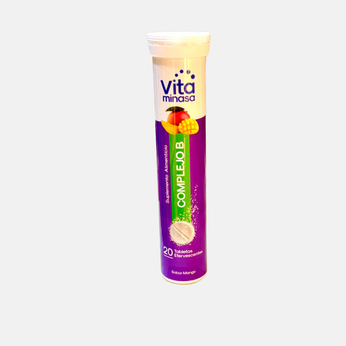 Complejo B Efervescente Sabor A Mango 20 Tabletas