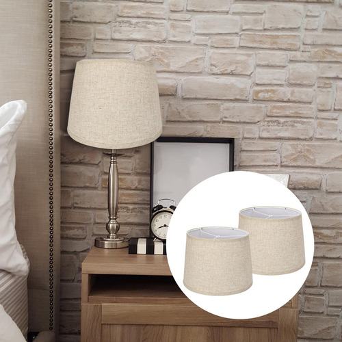 Pantalla De Lámpara De Mesa De 2 Piezas, Cubierta De Luz De