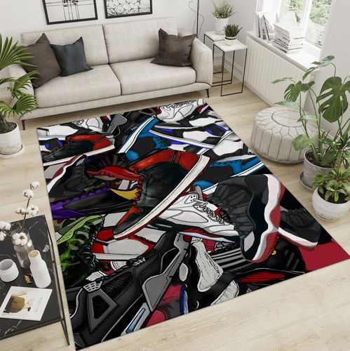 Alfombra De Area, Zapatillas De Baloncesto, Coleccion De Zap