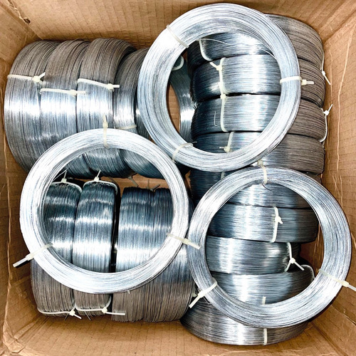 Alambre Galvanizado Calibre 22, Caja Con 20 Rollos/20 Kilos