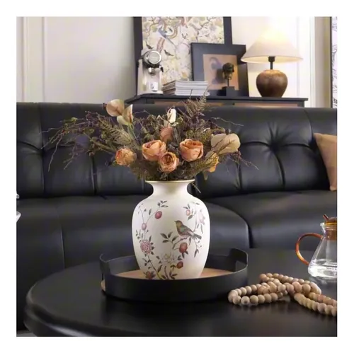 Jarrón De Flores De Cerámica, Jarrones De Decoración Del De