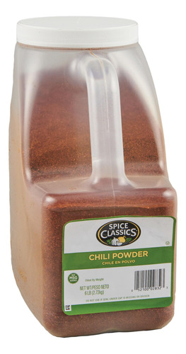 Chile En Polvo 2.72 Kg Para Recetas De Chile Y Tacos