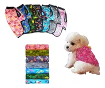 Comprar Set X2 Abrigo Buzo Polar Estampado Ropa Mascotas Talle Chico