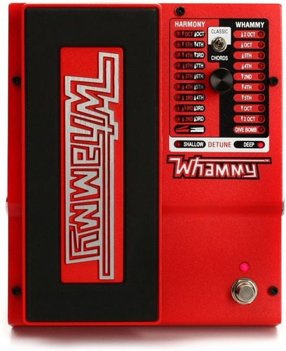 Pedal Digitech Whammy  V Pitch-shift C/2 Modos True Bypass