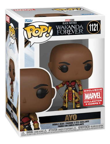 Funko Pop! Wakanda - Ayo (marvel Collector Corps Exclusive)