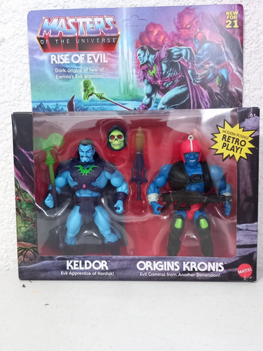 Masters Of The Universe Keldor Y Origins Kronis (Usado)