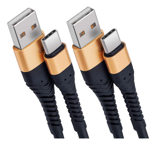 Cable De Carga Usb Tipo C De Carga Rápida De 10 Pies, Extral