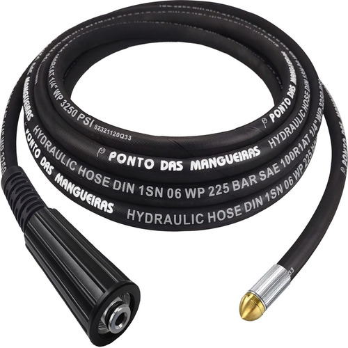 Mangueira Desentupidora Trama Aço Goodyear Gy Hp 2100 -20mts