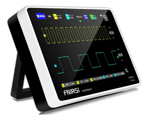 Osciloscópio Fnirsi1013d 100mhz 2ch Touch + Multímetrodt830b