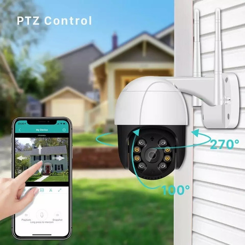 Imagen 3 de 5 de Camara Wifi Exterior Inalambrica Seguridad Ip Full Hd 1080p