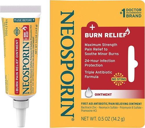Neosporin Ointment Ungüento Alivio Dolor Proteccion Original