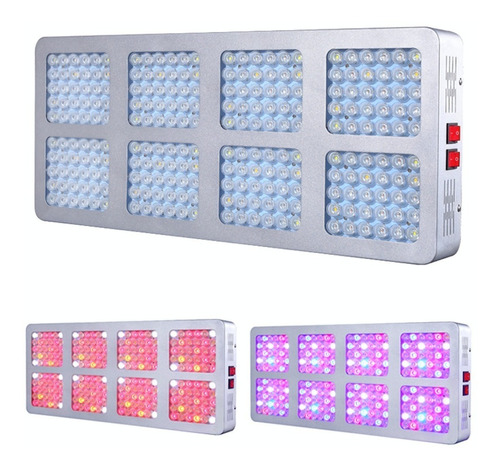 Panel Led 1200w Reales Cultivo Indoor Crecimiento Floracion