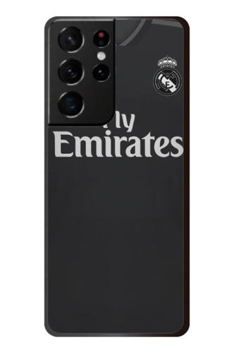 Funda Protector Para Samsung Juventus Jersey Negra Moda