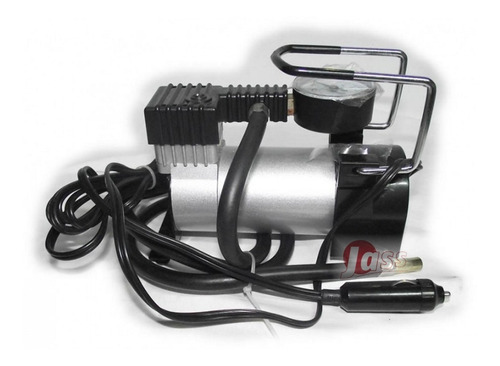 Imagen 2 de 5 de Compresor Aire 12v Metal Auto Inflador Neumatico Portatil