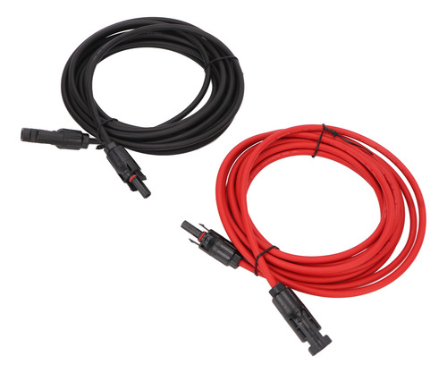 Conector De Cabo Solar: 1 Par, Adaptador De Fio De Painel 12