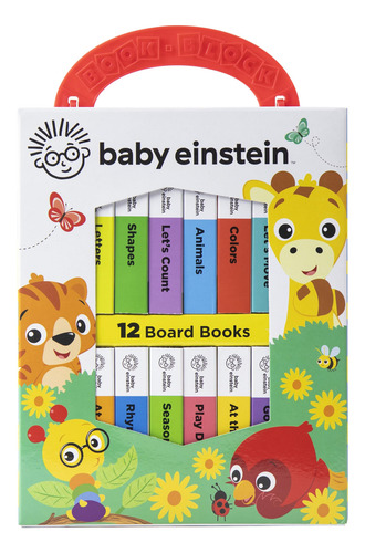 Set De 12 Libros Baby Einstein My First Library Board