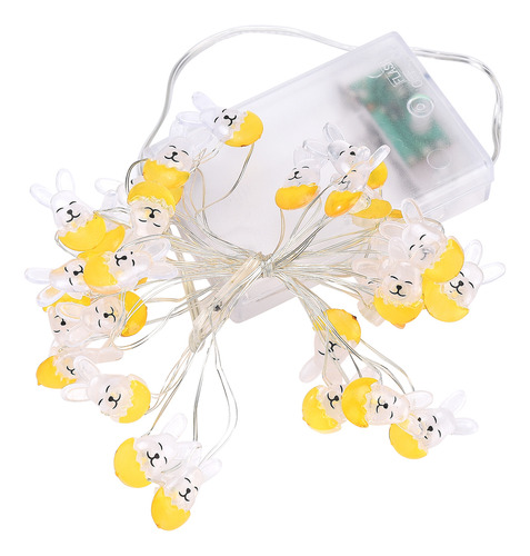 Cadena De Luces Led Con Forma De Conejito De Pascua, 5 M