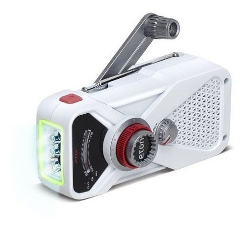 Eton Frx1 Handcrank Radio Y Linterna Blanco