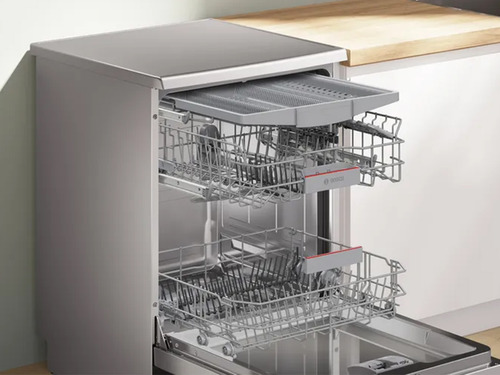Lavavajillas Bosch 14 Cubierto Sms4emi06e Libre Instalación* Plateado