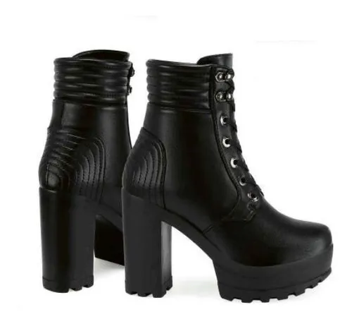 Botines con poco tacon hot sale