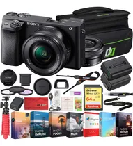 Comprar Cámara Sony Ilce-6400l A6400 Sin Espejo Aps-c Con Lente 16-5