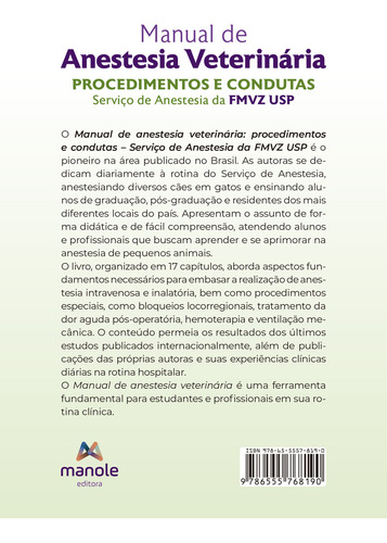 Manual De Anestesia Veterinária