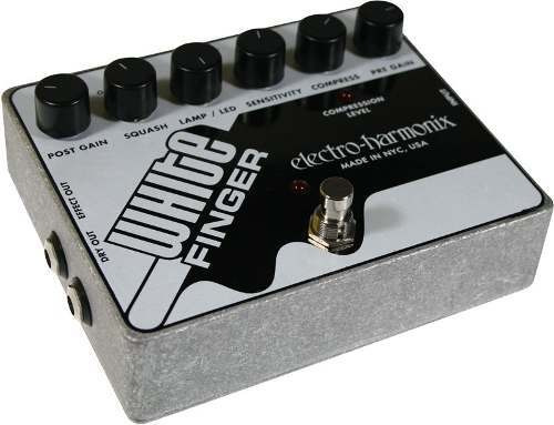 Pedal Analog Compresor Electro Harmonix White Finger