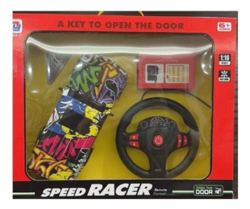 Auto Juguete Con Control Speed Racer