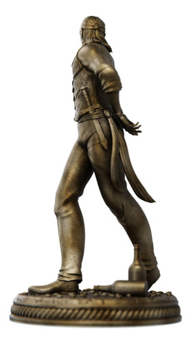 Estátua Cigano Dançando - Resina Cor Cor Ouro Velho