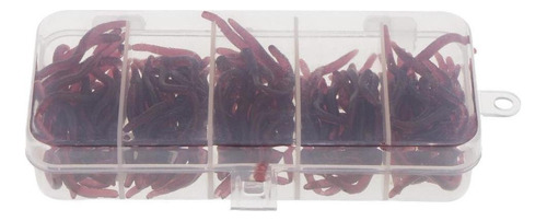 150 Pcs Minhoca Isca De Verme Olho Vermelho Maggot Isca De P