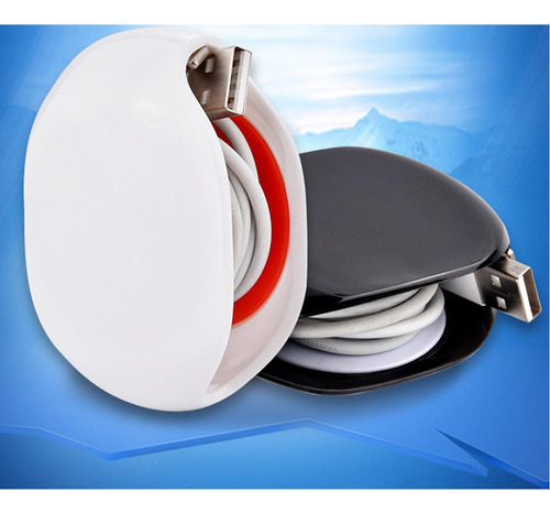2x Auto Cable De Auriculares Organizador De Cables