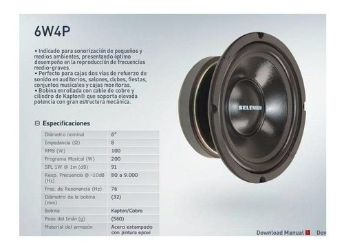 jbl selenium 6w4p
