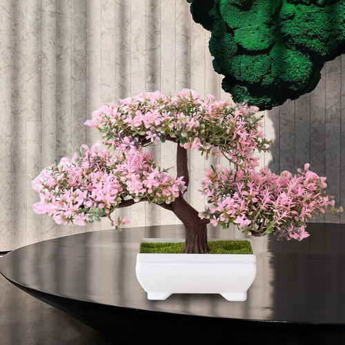 Bonsái Artificial, Planta Falsa Para Estantería