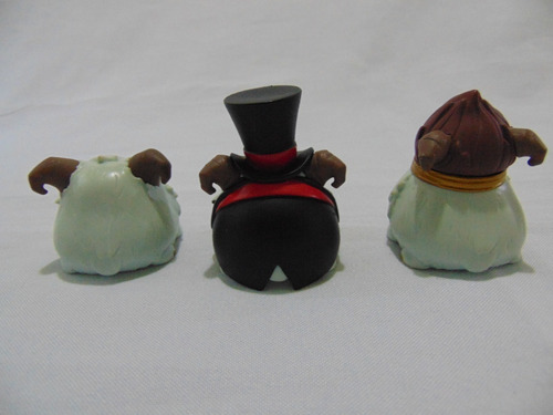 Funko Pop! League Of Legends - Lote C/ 3 Poros (Usado)