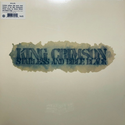 Vinilo King Crimson Starless And Bible Black Nuevo Sellado