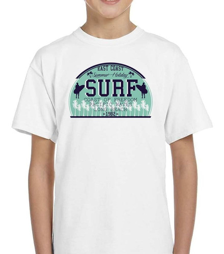 Remera De Niño East Coast Surf Long Beach