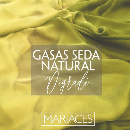 Imagen 4 de 7 de Gasa De Seda Natural Estampada Importada - Diseños Degradé