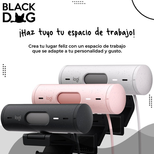 Cámara Web Logitech Brio 500 Full Hd Bde